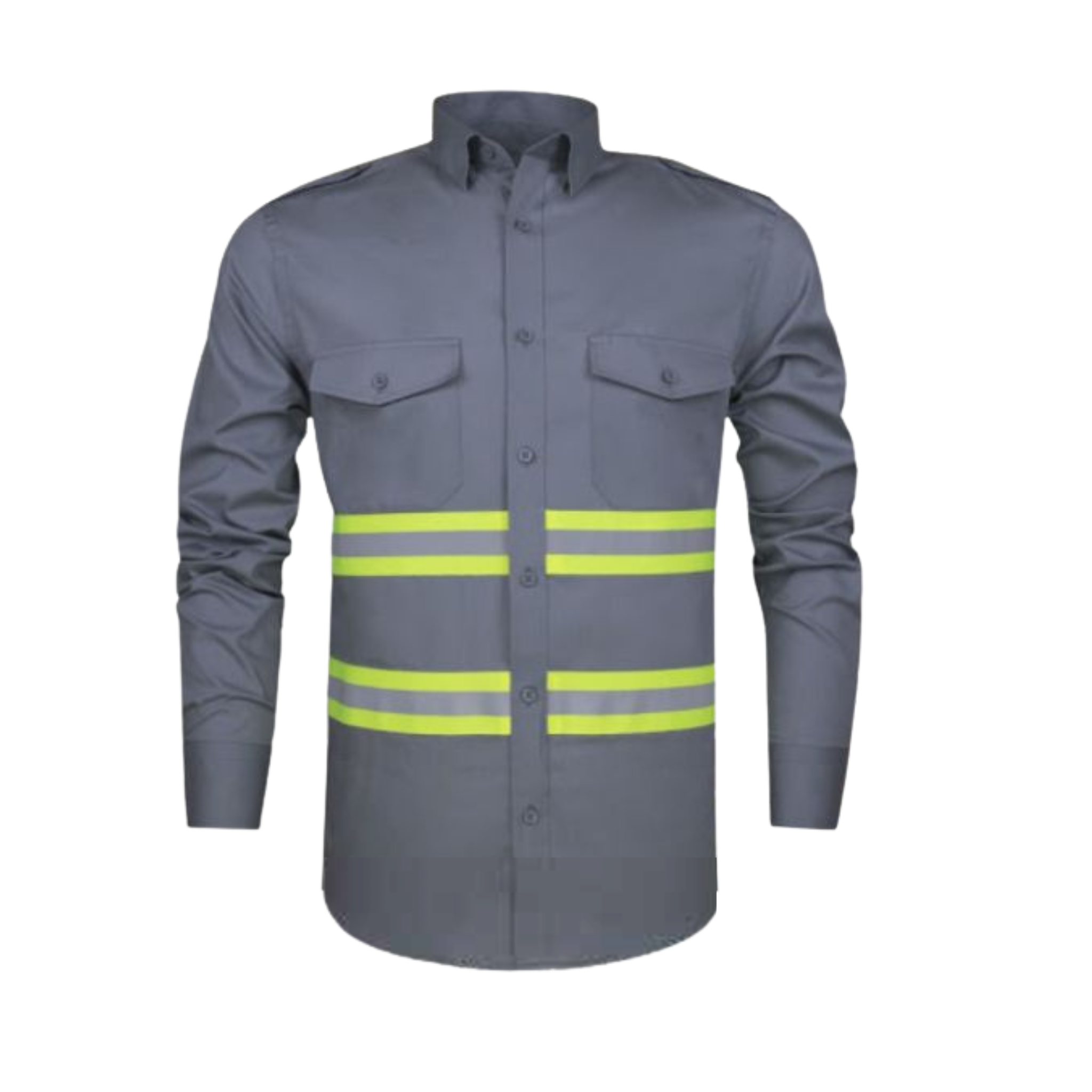 CAMISA MANGA COMPRIDA COM FAIXAS REFLETORAS