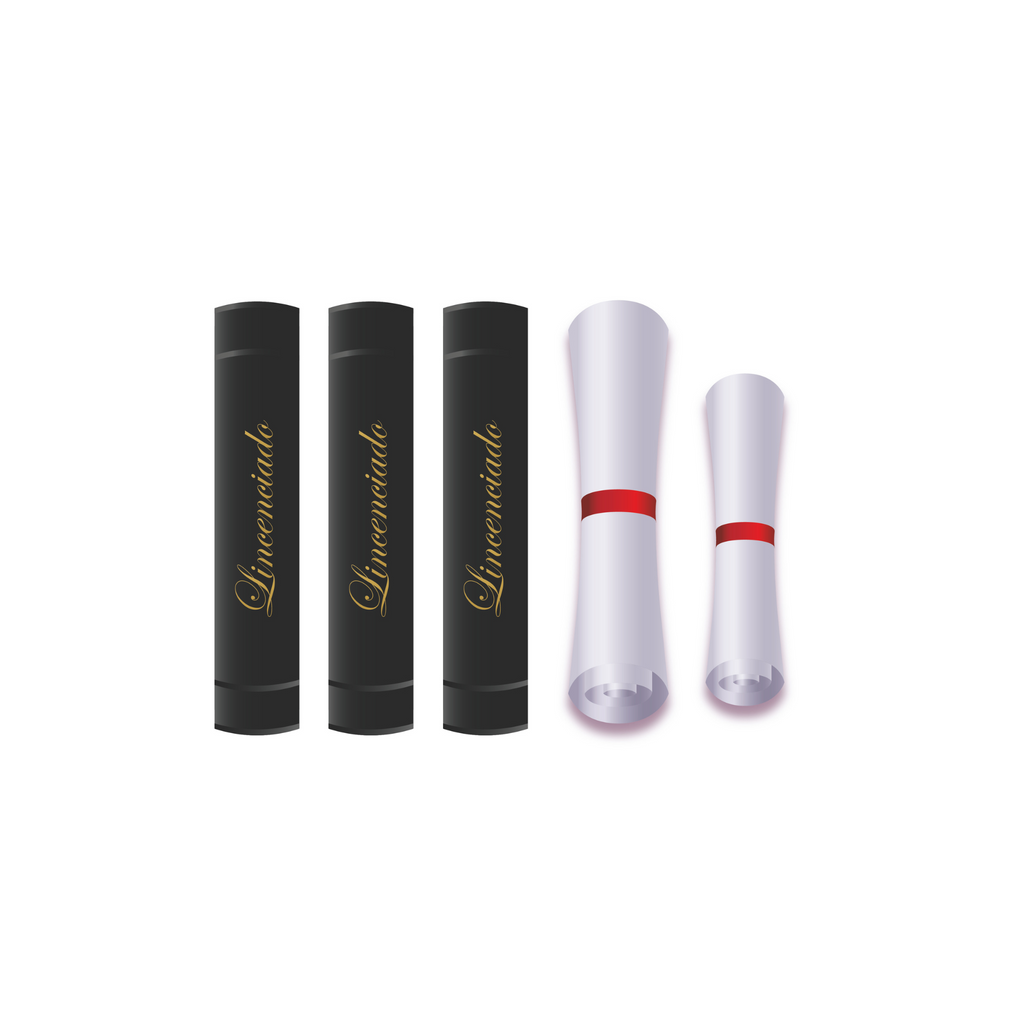 KIT DE OUTORGA (1 BECA / 1 CHAPEU / 1 FAIXA / 1 CINTO 1 CAPA DURA / 4 FAIXAS / 4 EMBLEMAS EM BORDADO)