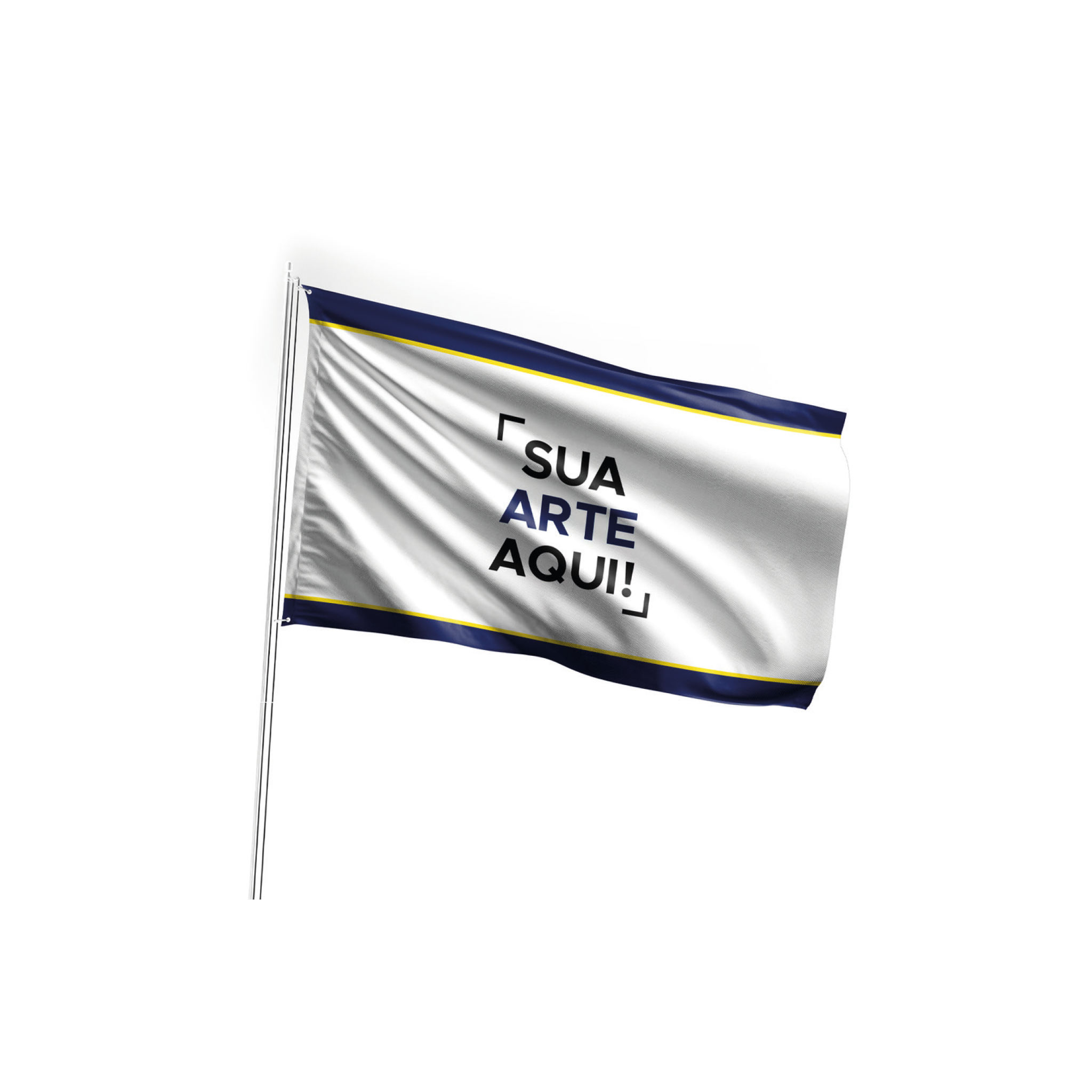 BANDEIRA IMPRESSA A CORES 1,5M X 1M